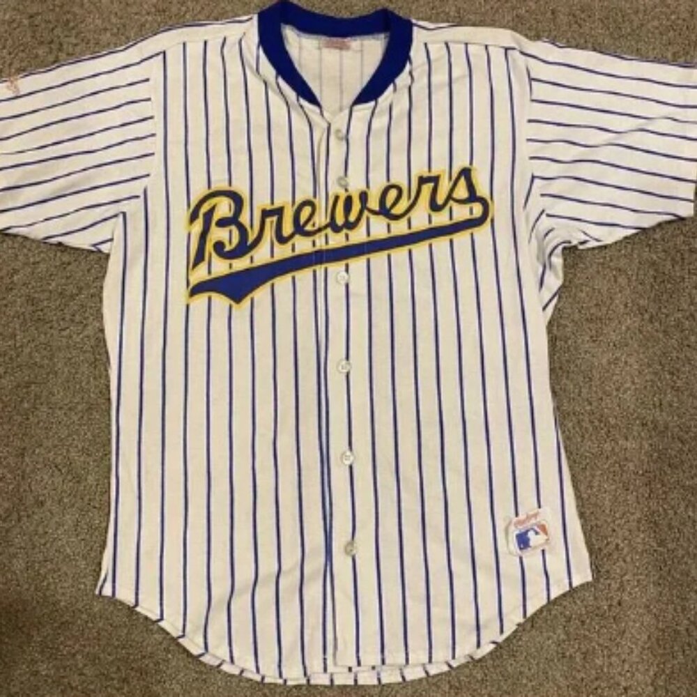 RAWLINGS‎ MILWAUKEE BREWERS VINTAGE Jersey RARE!